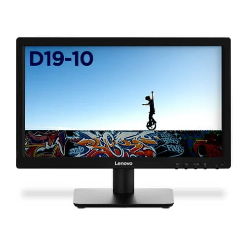 Lenovo D19-10 Monitor - 18.5" / 18.5" / LED