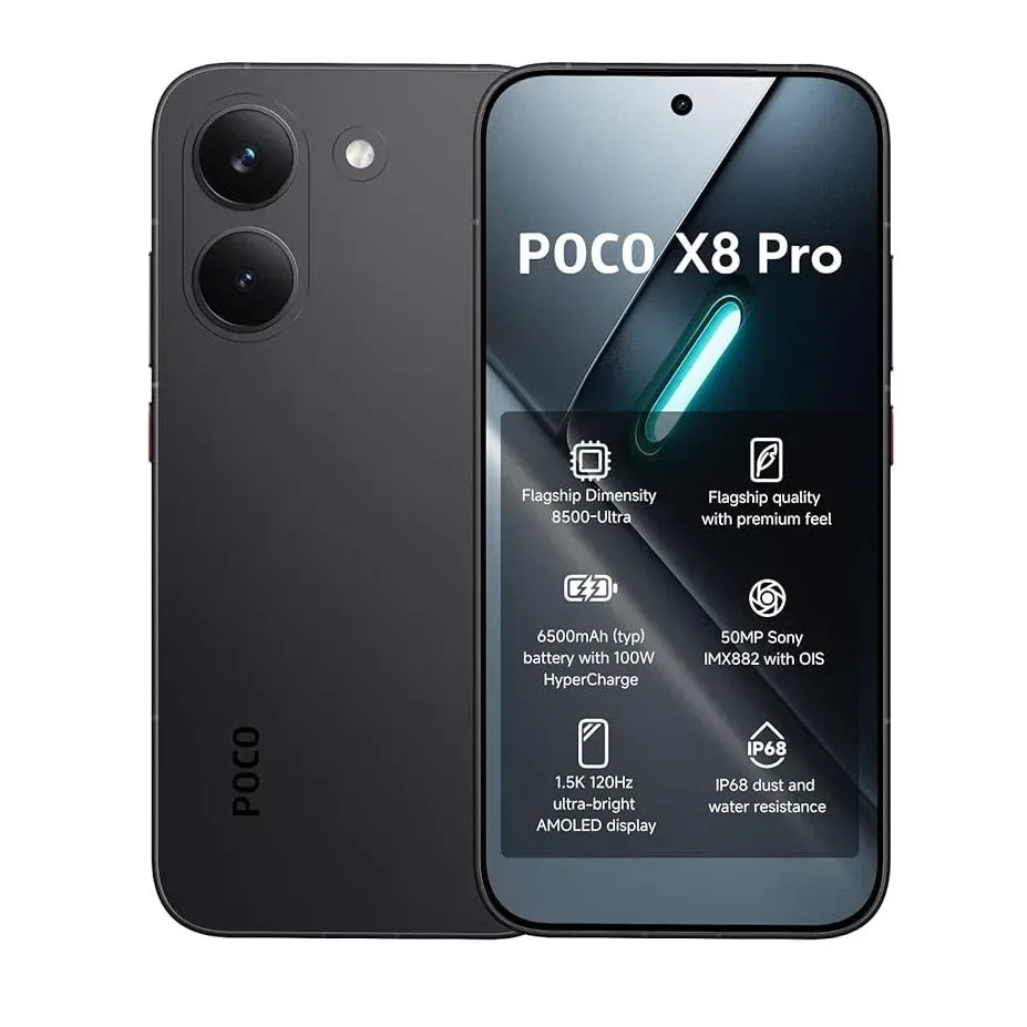 Xiaomi Poco X8 Pro Accessory - 512GB / 16GB RAM / 59"